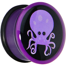 Load image into Gallery viewer, 18mm Purple Acrylic Octopus Plug