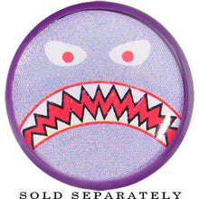 Load image into Gallery viewer, 24mm Purple Acrylic Monster Mouth Plug