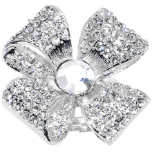 Load image into Gallery viewer, Decorative Sparkling Ribbon Adjustable Ring