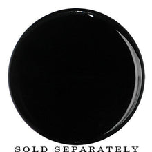 将图片加载到图库查看器,28mm Clear Black Acrylic Mirror Split Saddle Plug