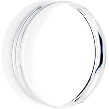 将图片加载到图库查看器,40mm Clear White Acrylic Mirror Split Saddle Plug