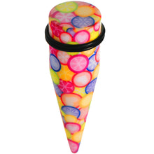 将图片加载到图库查看器,20mm Groovy Retro Flower Acrylic Taper