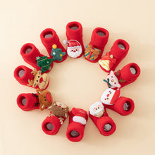 将图片加载到图库查看器,Baby Socks Christmas Newborn For Baby Boys/Girls Christmas Floor Socks Anti-Slip Baby Step Socks For Baby Kids
