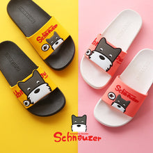 Load image into Gallery viewer, Kids Summer Dog Slippers Slide Beach Flip Flops Comfortable Thick Sole Girls Flat Shoes Quick-Dry Flip Flop Slides Water Resistant All-Day Comfort Fit Wet Grip Soles