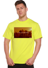 Load image into Gallery viewer, Los Angeles Unisex Bamboo Viscose/Organic Cotton Short Sleeve Graphic T-Shirt