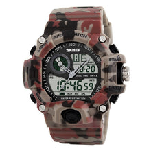 Load image into Gallery viewer, Sport Famous Watch for Men Military Army Watch With Led Digital Display Analog Shock and Alarm clock and Night Mode