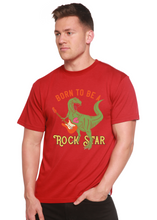 Load image into Gallery viewer, Born To Be A Rock Star Men's Bamboo Viscose/Organic Cotton Short Sleeve Graphic T-Shirt