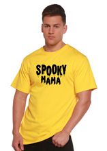 Load image into Gallery viewer, Spooky Mama Halloween Men's Bamboo Viscose/Organic Cotton Short Sleeve Graphic T-Shirt