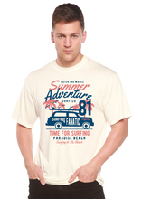 将图片加载到图库查看器,Sammer Adventure Spun Bamboo® Men's Bamboo Viscose/Organic Cotton Short Sleeve Graphic T-Shirt