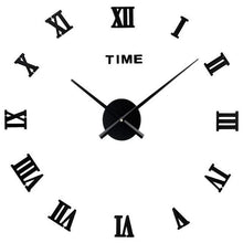 将图片加载到图库查看器,3D Big Acrylic Mirror Wall Clock Quartz Watch Still Life Clocks Frameless Wall Clock 3D Surface Mirror Wall Clock Modern Design Large Mute Wall Watches Stickers for Living Room Bedroom Home Decorations Modern Home Decoration Living Room Stickers