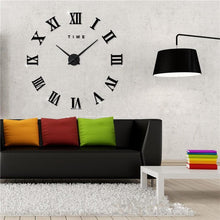 将图片加载到图库查看器,3D Big Acrylic Mirror Wall Clock Quartz Watch Still Life Clocks Frameless Wall Clock 3D Surface Mirror Wall Clock Modern Design Large Mute Wall Watches Stickers for Living Room Bedroom Home Decorations Modern Home Decoration Living Room Stickers