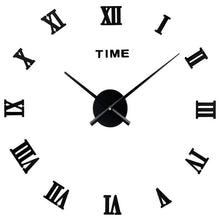 将图片加载到图库查看器,3D Big Acrylic Mirror Wall Clock Quartz Watch Still Life Clocks Frameless Wall Clock 3D Surface Mirror Wall Clock Modern Design Large Mute Wall Watches Stickers for Living Room Bedroom Home Decorations Modern Home Decoration Living Room Stickers