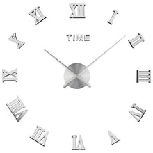 将图片加载到图库查看器,3D Big Acrylic Mirror Wall Clock Quartz Watch Still Life Clocks Frameless Wall Clock 3D Surface Mirror Wall Clock Modern Design Large Mute Wall Watches Stickers for Living Room Bedroom Home Decorations Modern Home Decoration Living Room Stickers