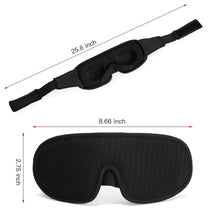 Load image into Gallery viewer, 3D Block Out Light Soft Padded Sleeping Mask