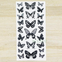 Load image into Gallery viewer, 3D Butterfly Waterproof Temporary Tattoo Sticker Snake Flowers Elegant Small Popular Tattoo For Womens Mens