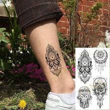 Load image into Gallery viewer, 3D Butterfly Waterproof Temporary Tattoo Sticker Snake Flowers Elegant Small Popular Tattoo For Womens Mens