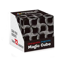 将图片加载到图库查看器,3D Changeable Magnetic Magic Puzzle Cube