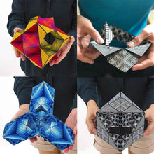 将图片加载到图库查看器,3D Changeable Magnetic Magic Puzzle Cube