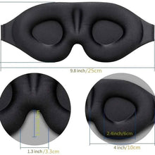将图片加载到图库查看器,3D Contoured Cup Sleeping Mask and Blindfold