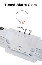 将图片加载到图库查看器,3D Large LED Digital Wall Clock Date Time Celsius Nightlight Display Table Desktop Clocks 3D Digital Alarm Clock Modern Design LED Wall Desk Clocks 12/24H Time /Date/ Temperature Display Nightlight /Brightness Adjustable/ Alarm Clock For Living Room