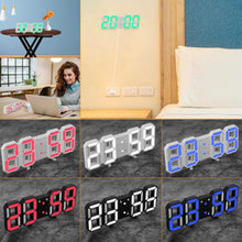 将图片加载到图库查看器,3D LED Digital Wall Clock