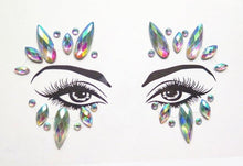 Load image into Gallery viewer, 3D Makeup Tattoo Face Gems Glitter Face Jewels Crystal Stickers Face Glitter for Festival Carnival Party