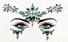 Load image into Gallery viewer, 3D Makeup Tattoo Face Gems Glitter Face Jewels Crystal Stickers Face Glitter for Festival Carnival Party
