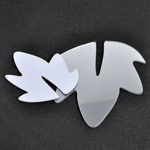 将图片加载到图库查看器,3D Mirror Flower Removable Wall Sticker