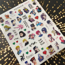 将图片加载到图库查看器,3D Nail Art Stickers Decal Template Nail Tool Decorations Nail Slider Metallic Nail Art Stickers Set Love Metal Nail Studs Decals for Women Nail Decorations Accessories Metal Curve Stripe Lines Design Letter Nail Sticker Decoration