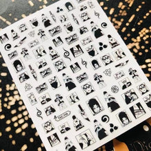 将图片加载到图库查看器,3D Nail Art Stickers Decal Template Nail Tool Decorations Nail Slider Metallic Nail Art Stickers Set Love Metal Nail Studs Decals for Women Nail Decorations Accessories Metal Curve Stripe Lines Design Letter Nail Sticker Decoration