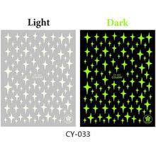 将图片加载到图库查看器,3D Nail Polish Sticker Flame Butterfly Rose Star Nail Glitter Decals Water Transfer Summer Sliders Nail Art Decorations Glow in Dark Nail Stickers Self-Adhesive Nail Art Decals Butterfly Flower Star Heart Nail Strips Glow Dark Nail Art Manicure