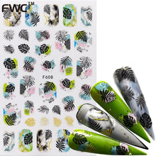 Load image into Gallery viewer, 3D Nail Slider Black Russia Letter Sticker Decals Flamingo Design Adhesive Manicure Tips Nail Art Decorations Accessories Sliders Manicure Decoration 3D Nail Supplies Holographic Decals Transfer Sliders Nail Design Manicures Nail Self-Adhesive Sticker