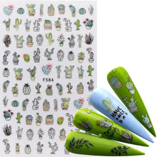Load image into Gallery viewer, 3D Nail Slider Black Russia Letter Sticker Decals Flamingo Design Adhesive Manicure Tips Nail Art Decorations Accessories Sliders Manicure Decoration 3D Nail Supplies Holographic Decals Transfer Sliders Nail Design Manicures Nail Self-Adhesive Sticker