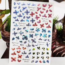 将图片加载到图库查看器,3D Nail Sticker Waterproof Shining Decals Stickers for Nails Cute Beautiful Love Heart Nail Art Decoration Aurora Silver Design Nail Art Stickers Decals Nail Art Supplies Valentines Day 3D Self-Adhesive Nail Decorations Manicuring Nail Art Manicure
