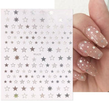 Load image into Gallery viewer, 3D Nails Sticker Spring Cartoon Animals Flowers Leaves Self Adhesive Decals Sliders Nail Art Accessories Decoration Decal Self-Adhesive 3D Wave Design Decoration for Women Girls Tape Nail Art Stickers Decal Decoration