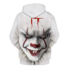 Load image into Gallery viewer, 3D Printed The Dancing Clown Hooded Sweatshirt