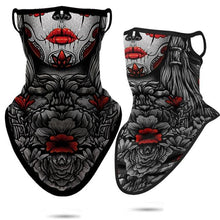 将图片加载到图库查看器,3D Punisher Army Headband Sport Half Mask Face Cover Hunting Camping Bufandas Balaclava Bicycle Outdoor Balaclava Bandana UV Biker Cover Scarf Seamless Magic Headband Camouflage Neck Gaiter Face Cover Headwear Scarf Unisex Men Women Bandanas