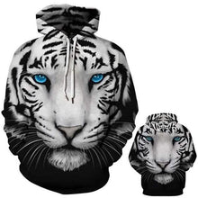 Load image into Gallery viewer, 3D Tiger Print Unisex Sweatshirts