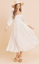Load image into Gallery viewer, New Summer Ruffled Smocked Square Neck Balloon Sleeve Comfortable Dress β Feminine, Chic, and Elegant for Any Occasion