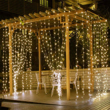 Load image into Gallery viewer, 3M 300 LEDs String Curtain Light with Remote