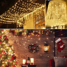 Load image into Gallery viewer, 3M 300 LEDs String Curtain Light with Remote