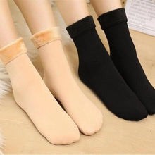 Load image into Gallery viewer, 3Pairs Female Winter Warm Thicken Thermal Soft Casual Solid Color Socks Wool Cashmere Home Snow Boots Velvet Home Floor Sock For Women