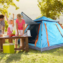 Load image into Gallery viewer, 4-5 Person Camping Tent Outdoor Foldable Waterproof Tent