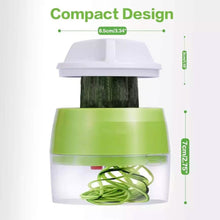 将图片加载到图库查看器,4-in-1 Fruit Vegetable Slicer Adjustable Spiral Grater