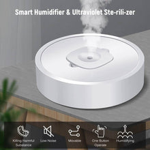 将图片加载到图库查看器,4-in-1 Movable Air Purifier Humidifier Ultraviolet Cleaner Aroma Diffuser