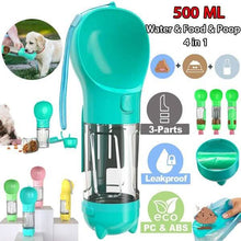 Load image into Gallery viewer, 4-in-1 Portable Dog Water Bottle Dispenser