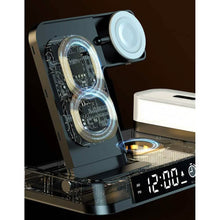 将图片加载到图库查看器,4-in-1 Wireless Charging Station with LED Night Light