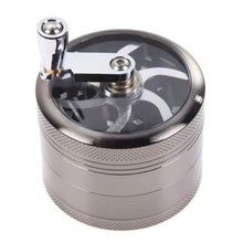 Load image into Gallery viewer, 4 Layer Tobacco Grinder Manual Metal Crusher