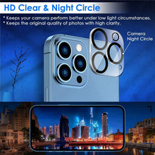 将图片加载到图库查看器,4-Pack: Clear Screen and Camera Lens Protector Set