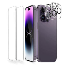 将图片加载到图库查看器,4-Pack: Clear Screen and Camera Lens Protector Set